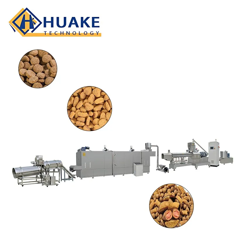 High Yield Pet Cat Feed Production Machine Pet Dog Production Line